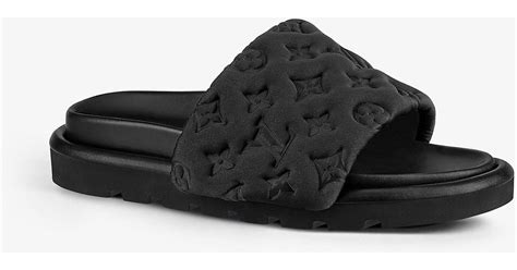 louis vuitton pillow slides black|louis vuitton pillow cases.